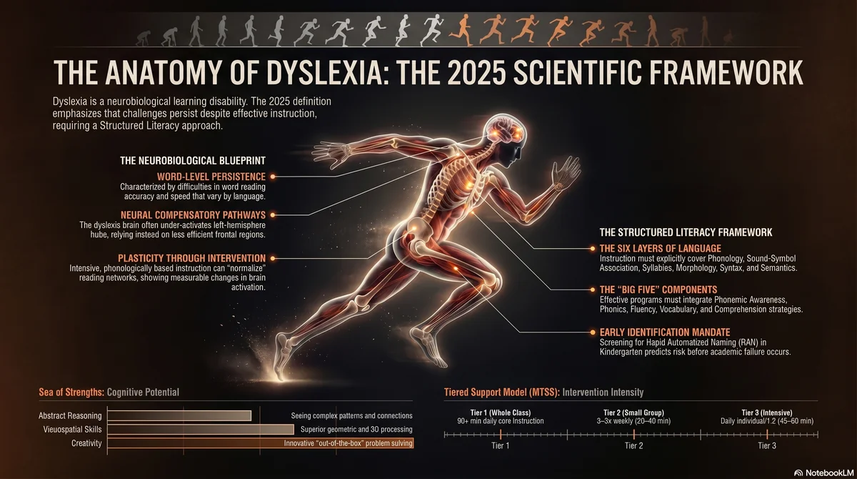 Premium dark anatomy poster with a glowing x-ray silhouette in motion